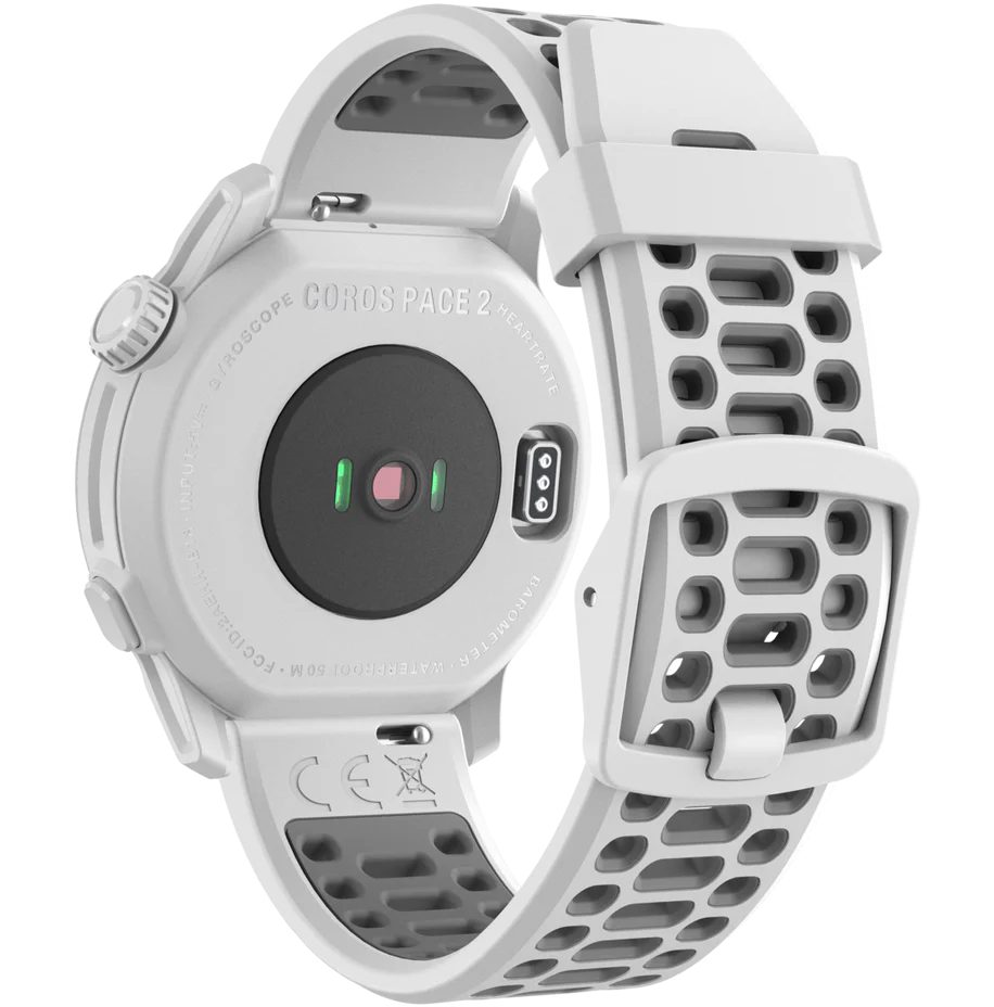 Montre Coros PACE 2 Silicone GPS Sport France Blanche | QET-6570417